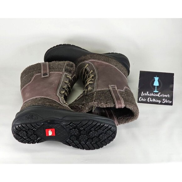 The North Face Women's Brown Waterproof Shellista III Mid  Boots Size 9 272 - Picture 13 of 16